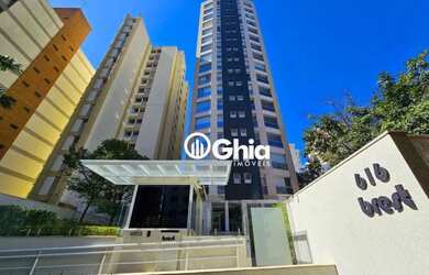 Imagem: O apartamento possui 1 Dormitório, 2 Banheiros, 2 Vagas na