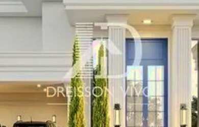 Imagem: A casa em condomínio possui 4 Dormitórios, 5 Banheiros, 3