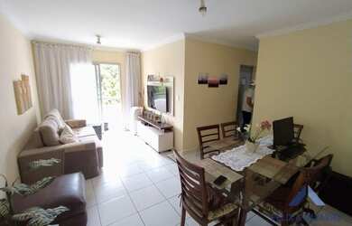 Imagem: O apartamento possui 3 Dormitórios, 1 Banheiro, 1 Vaga na garagem