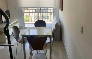 Imagem: O apartamento na cobertura possui 2 Dormitórios, 2 Banheiros