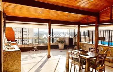 Imagem: O apartamento na cobertura possui 3 Dormitórios, 2 Banheiros