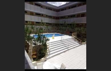 Imagem: O apartamento possui 1 Dormitório, 1 Banheiro, 1 Vaga na garagem