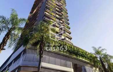 Imagem: O apartamento possui 1 Dormitório, 1 Banheiro, 1 Vaga na garagem