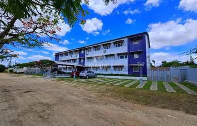 Imagem: O apartamento possui 1 Dormitório, 1 Banheiro, 1 Vaga na garagem