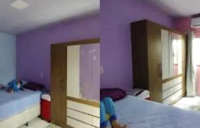 Imagem: A casa possui 2 Dormitórios, 2 Banheiros e 1 Vaga na garagem