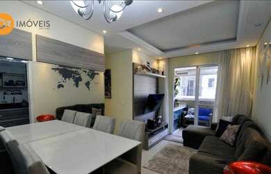 Imagem: O apartamento possui 2 Dormitórios, 1 Banheiro, 1 Vaga na garagem