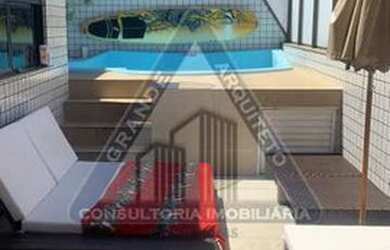 Imagem: O apartamento na cobertura possui 4 Dormitórios, 3 Banheiros