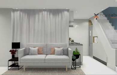 Imagem: O apartamento possui 2 Dormitórios, 2 Banheiros, 1 Vaga na