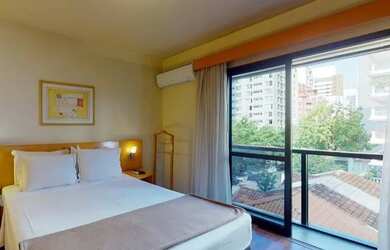 Imagem 1: Flat para Venda em São Paulo, Cerqueira César, 1 dormitório, 1 suíte, 1 banheiro, 1 vaga