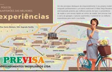 Imagem: O apartamento na cobertura possui 3 Dormitórios, 2 Banheiros