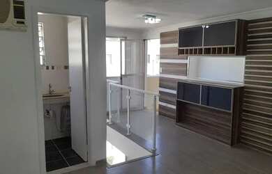 Imagem: O apartamento na cobertura possui 3 Dormitórios, 3 Banheiros