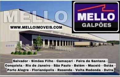 Imagem: O depósito possui 5 Vagas na garagem e 50000m² de Área e