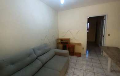 Imagem: O apartamento possui 1 Dormitório, 1 Banheiro, 1 Vaga na garagem