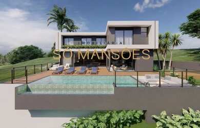 Imagem: A casa em condomínio à venda possui 4 Dormitórios, 5 Banheiros