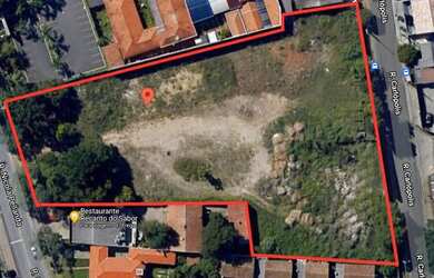 Imagem: O terreno possui 7.520m² de Área e está localizado em Pinheirinho