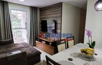 Imagem: O apartamento possui 2 Dormitórios, 2 Banheiros, 1 Vaga na