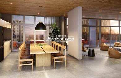 Imagem: O studio possui 1 Dormitório, 1 Banheiro, 25m² de Área e