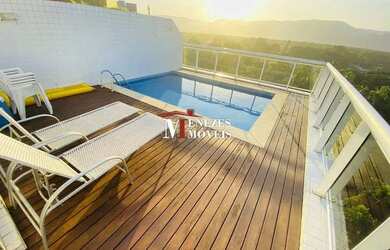 Imagem: O apartamento na cobertura possui 4 Dormitórios, 4 Banheiros