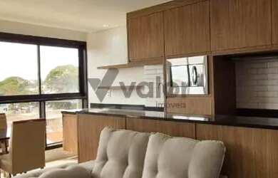 Imagem: O apartamento possui 1 Dormitório, 2 Banheiros, 2 Vagas na