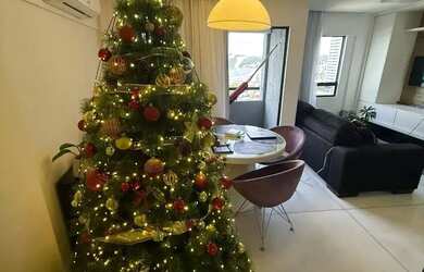 Imagem: O apartamento possui 1 Dormitório, 1 Banheiro, 1 Vaga na garagem