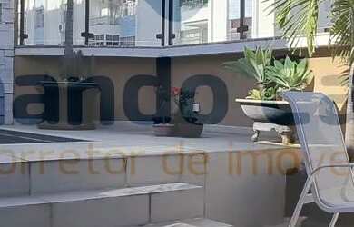 Imagem: O apartamento na cobertura possui 4 Dormitórios, 4 Banheiros