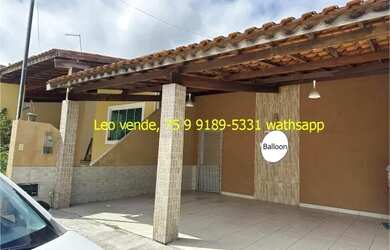 Imagem: A casa em condomínio possui 3 Dormitórios, 2 Banheiros, 2