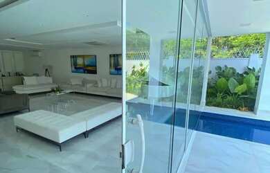 Imagem 8: Mansão Alphaville - 4 suítes - escritório - 100 Mobiliada e Decorada