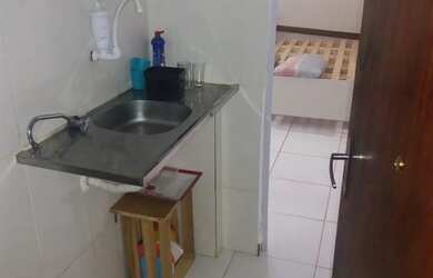 Imagem: A kitnet possui 1 Dormitório, 1 Banheiro, 20m² de Área e
