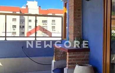 Imagem: O apartamento na cobertura possui 2 Dormitórios, 2 Banheiros