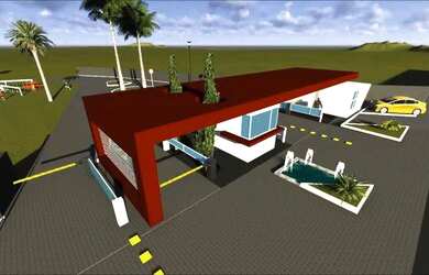 Imagem: O terreno possui 100000m² de Área e está localizado em Asa