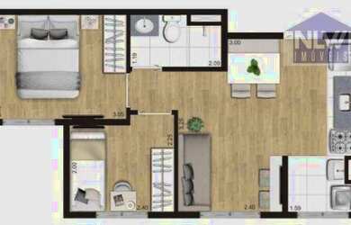 Imagem 1: Apartamento à venda, 36 m² por R$ 214.000,00 - Jabaquara - São Paulo/SP