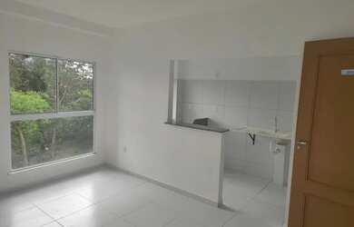 Imagem: O apartamento possui 2 Dormitórios, 1 Banheiro, 1 Vaga na garagem