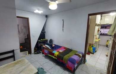 Imagem: O apartamento na cobertura possui 1 Dormitório, 1 Banheiro