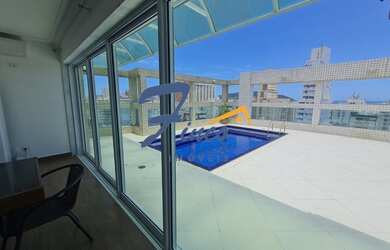 Imagem: O apartamento na cobertura possui 2 Dormitórios, 5 Banheiros