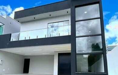 Imagem: A casa em condomínio possui 4 Dormitórios, 5 Banheiros, 4