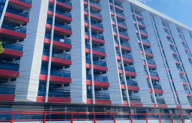 Imagem: O apartamento possui 1 Dormitório, 1 Banheiro, 1 Vaga na garagem