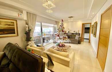 Imagem: O apartamento possui 3 Dormitórios, 5 Banheiros, 3 Vagas na