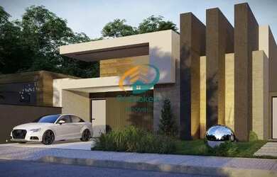 Imagem: A casa em condomínio possui 3 Dormitórios, 3 Banheiros, 2