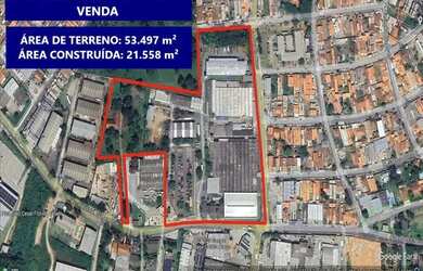 Imagem: O depósito possui 21.558m² de Área e está localizado em