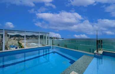 Imagem 11: Apartamento 4 suítes com 3 vagas em Itapema frente mar