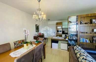 Imagem: O apartamento possui 2 Dormitórios, 2 Banheiros, 1 Vaga na