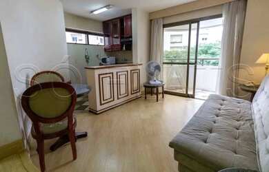 Imagem 2: Apartamento mobiliado 49m² com vaga no Paulista Wall Street Bela Vista...