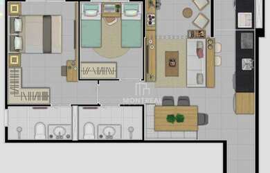 Imagem 16: Apartamento à venda, 56 m² por R$ 669.591,00 - Pompeia - São Paulo/SP
