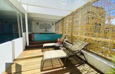 Imagem: O apartamento na cobertura possui 3 Dormitórios, 3 Banheiros