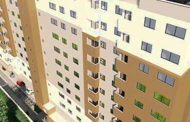 Imagem: O apartamento possui 3 Dormitórios, 1 Banheiro, 1 Vaga na garagem