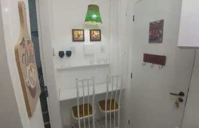 Imagem: A kitnet possui 1 Dormitório, 1 Banheiro, 24m² de Área e