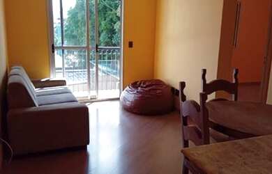 Imagem: O apartamento possui 2 Dormitórios, 1 Banheiro, 1 Vaga na garagem