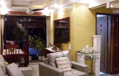 Imagem: O apartamento na cobertura possui 3 Dormitórios, 3 Banheiros