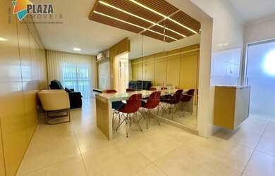 Imagem 2: Apartamento com 2 dormitórios para alugar, 70 m² por R$ 4.500,00/mês - Canto do Forte - Pr