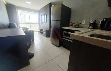 Imagem 6: Jardim Goiás Flat mobiliado andar alto com vista livre disponível para...